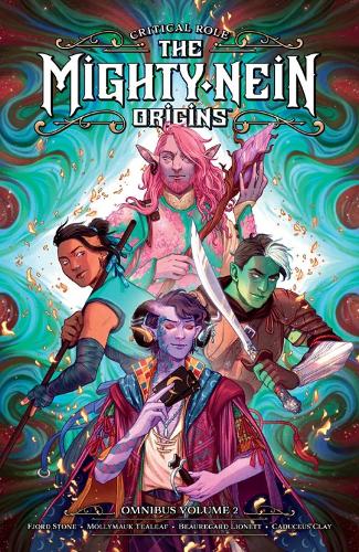 Бумажная книга «Critical Role: The Mighty Nein Origins Omnibus Volume 2», авторов Джоди Хаузер, Кендра Уэллс, Мэй Кэтт - фото №1