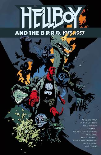 Паперова книга «Hellboy and the B.P.R.D.: 1955-1957», авторів Брайан Чурілла, Кріс Роберсон, Майк Міньйола - фото №1