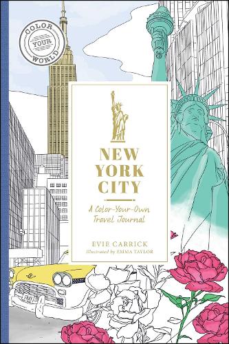 Бумажная книга «New York City: A Color-Your-Own Travel Journal», автор Иви Кэррик - фото №1