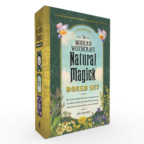Бумажная книга «The Modern Witchcraft Natural Magick Boxed Set: The Modern Witchcraft Guide to Magickal Herbs, The Modern Witchcraft Book of Natural Magick, The Modern Witchcraft Book of Crystal Magick», автор Джуди Энн Нок - фото №1