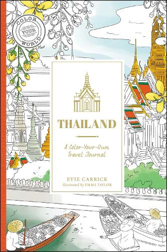 Бумажная книга «Thailand: A Color-Your-Own Travel Journal» - фото №1