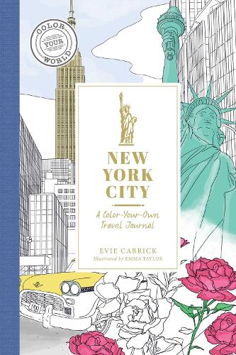 Бумажная книга «New York City: A Color-Your-Own Travel Journal», автор Иви Кэррик - фото №1