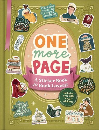 Паперова книга «One More Page: A Sticker Book for Book Lovers!» - фото №1