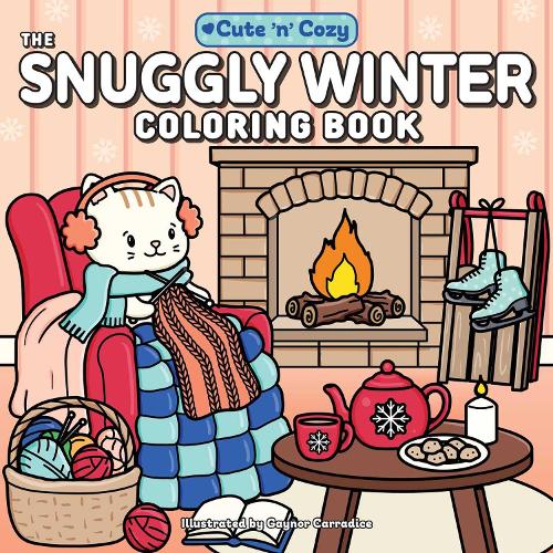 Бумажная книга «The Snuggly Winter Coloring Book» - фото №1