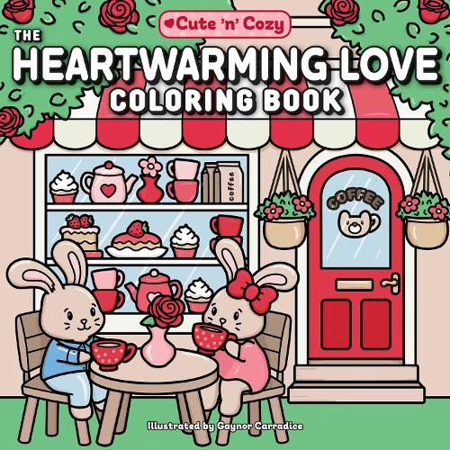 Бумажная книга «The Heartwarming Love Coloring Book» - фото №1