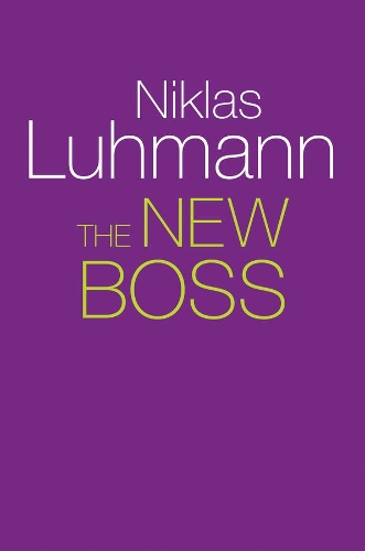 Бумажная книга «The New Boss», автор Никлас Луман - фото №1