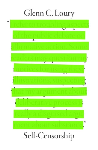 Бумажная книга «Self-Censorship», автор Гленн К. Лури - фото №1