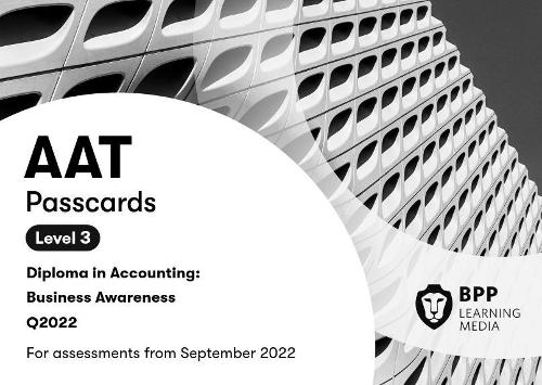 Бумажная книга «AAT Business Awareness: Passcards», автор BPP Learning Media - фото №1