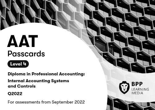 [object Object] «AAT Internal Accounting Systems and Controls: Passcards», автор BPP Learning Media - фото №1