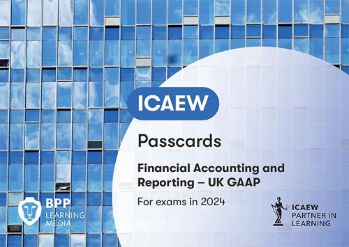 Бумажная книга «ICAEW Financial Accounting and Reporting UK GAAP: Passcards», автор BPP Learning Media - фото №1