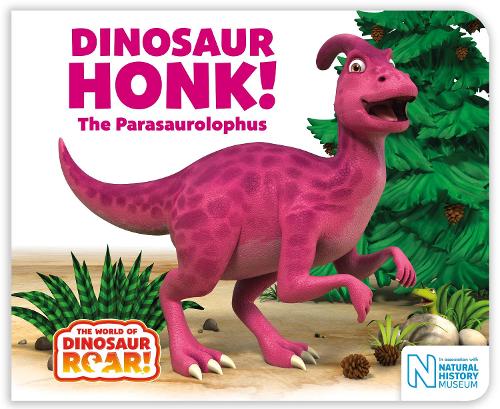 Паперова книга «Dinosaur Honk! The Parasaurolophus», автор Пітер Кертіс - фото №1