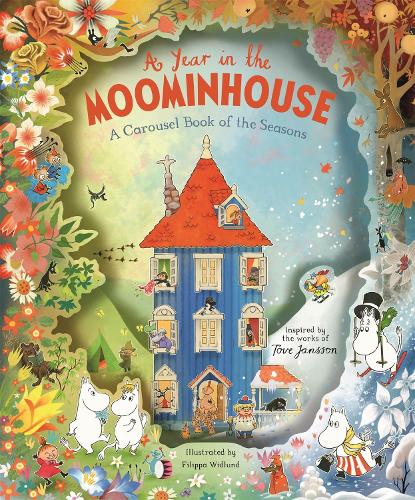 Бумажная книга «A Year in the Moominhouse: A Carousel Book of the Seasons», автор Туве Янссон - фото №1