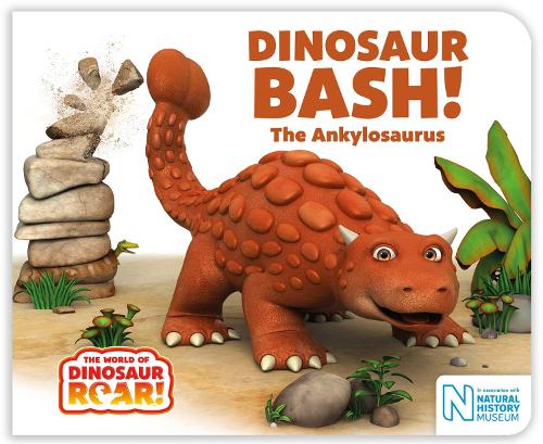 Паперова книга «Dinosaur Bash! The Ankylosaurus», автор Пітер Кертіс - фото №1
