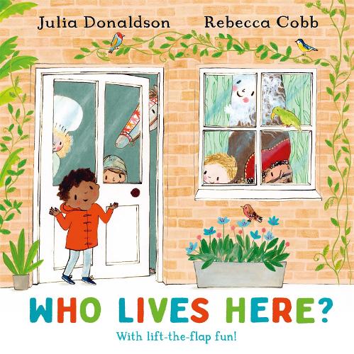 Паперова книга «Who Lives Here?: With lift-the-flap-fun!», автор Джулія Дональдсон - фото №1
