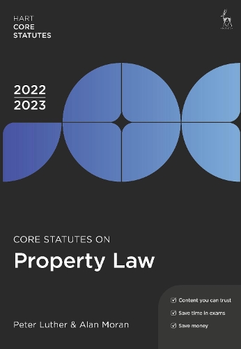 Паперова книга «Core Statutes on Property Law 2022-23», авторів Алан Моран, Пітер Лютер - фото №1