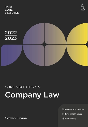 Бумажная книга «Core Statutes on Company Law 2022-23», автор Коуэн Эрвин - фото №1