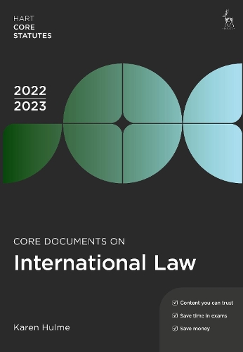 Бумажная книга «Core Documents on International Law 2022-23», автор Карен Халм - фото №1