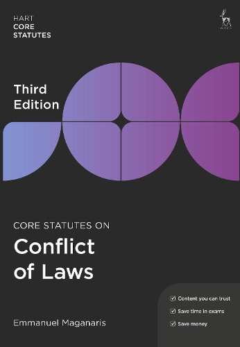 Бумажная книга «Core Statutes on Conflict of Laws», автор Эммануэль Маганарис - фото №1