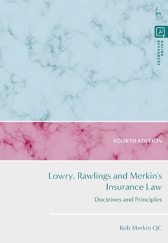 Бумажная книга «Lowry, Rawlings and Merkin's Insurance Law: Doctrines and Principles», автор Роб Меркин - фото №1
