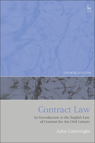 Бумажная книга «Contract Law: An Introduction to the English Law of Contract for the Civil Lawyer», автор Джон Картрайт - фото №1