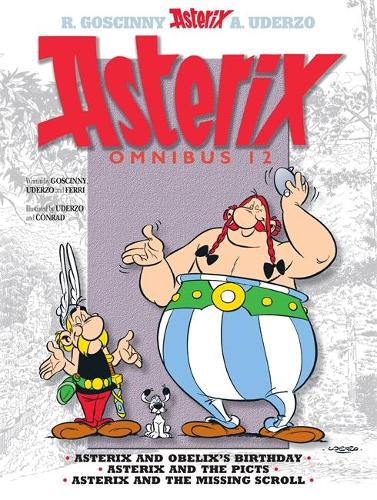 Бумажная книга «Asterix: Asterix Omnibus 12: Asterix and Obelix's Birthday, Asterix and The Picts, Asterix and The Missing Scroll», авторов Жан-Ив Ферри, Рене Госинни - фото №1