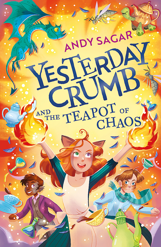 Бумажная книга «Yesterday Crumb and the Teapot of Chaos», автор Энди Сагар - фото №1