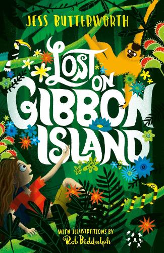 Паперова книга «Lost on Gibbon Island», автор Джесс Баттерворт - фото №1