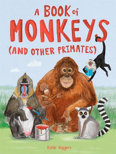 Бумажная книга «A Book of Monkeys (and other Primates)», автор Кэти Виггерс - фото №1