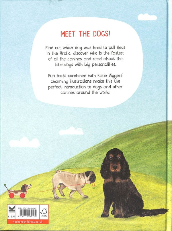 Бумажная книга «A Book of Dogs (and other canines)», автор Кэти Виггерс - фото №1