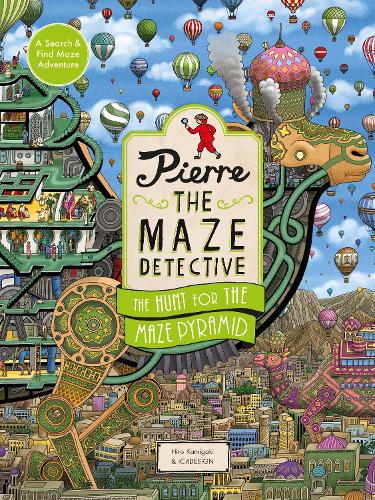 Бумажная книга «Pierre the Maze Detective: The Hunt for the Maze Pyramid», автор Хиро Камигаки - фото №1