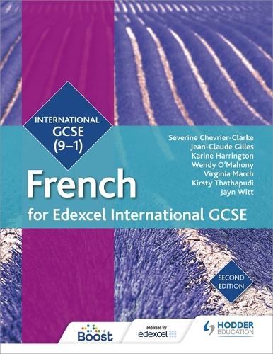 Бумажная книга «Edexcel International GCSE French Student Book Second Edition», авторов Эми Бейтс, Хелен Кент, Джейн Витт, Жан-Клод Жиль, Карин Харрингтон, Кирсти Тхатхапуди, Мариэла Аффум, Северин Шеврие-Кларк, Вирджиния Марч, Венди О'Махони - фото №1