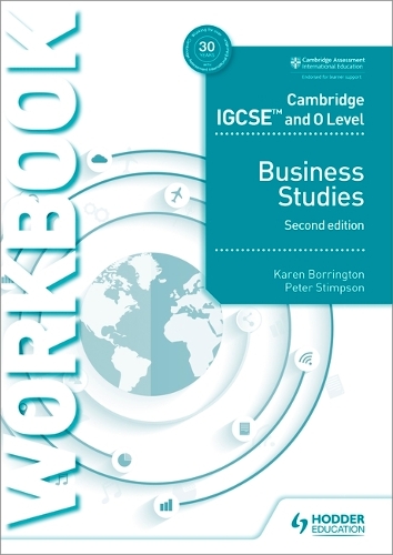 Паперова книга «Cambridge IGCSE and O Level Business Studies Workbook 2nd edition», авторів Карен Боррінгтон, Пітер Стімпсон - фото №1