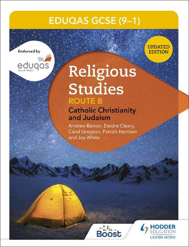 Бумажная книга «Eduqas GCSE (9-1) Religious Studies Route B: Catholic Christianity and Judaism (2022 updated edition)», авторов Джой Уайт, Патрик Харрисон - фото №1