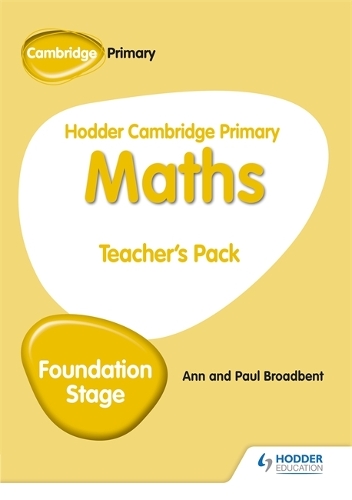Бумажная книга «Hodder Cambridge Primary Maths Teacher's  Pack Foundation Stage», автор Пол Бродбент - фото №1