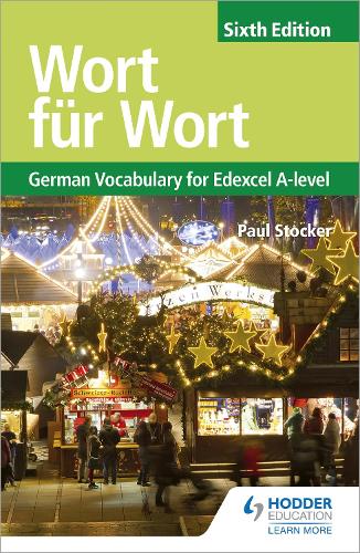 Бумажная книга «Wort für Wort Sixth Edition: German Vocabulary for Edexcel A-level», автор Пол Стокер - фото №1