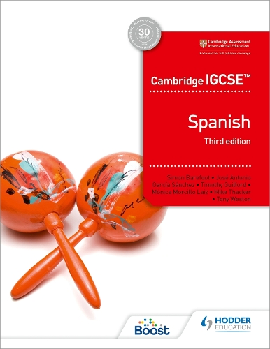 Бумажная книга «Cambridge IGCSE™ Spanish Student Book Third Edition», авторов Хосе Антонио Гарсия Санчес, Майк Тэккер, Моника Морсильо Лаис, Саймон Бэрфут, Тимоти Гилфорд, Тони Уэстон - фото №1