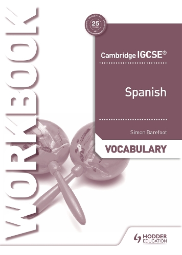 Бумажная книга «Cambridge IGCSE™ Spanish Vocabulary Workbook», автор Саймон Бэрфут - фото №1