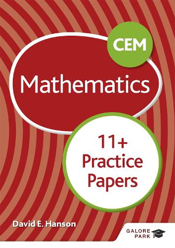 Бумажная книга «CEM 11+ Mathematics Practice Papers», автор Дэвид Э. Хансон - фото №1