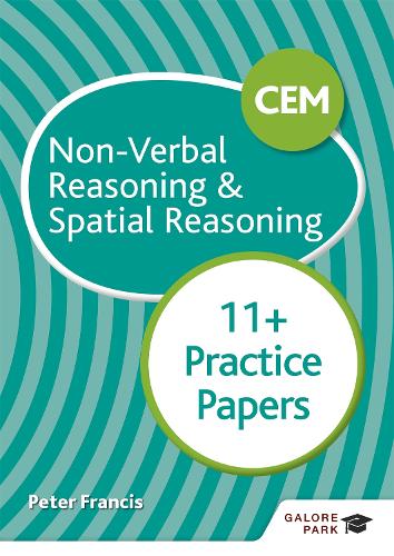 Паперова книга «CEM 11+ Non-Verbal Reasoning & Spatial Reasoning Practice Papers», автор Пітер Френсіс - фото №1