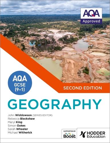 Паперова книга «AQA GCSE (9–1) Geography Second Edition», авторів Джон Віддоусон, Саймон Оукс - фото №1