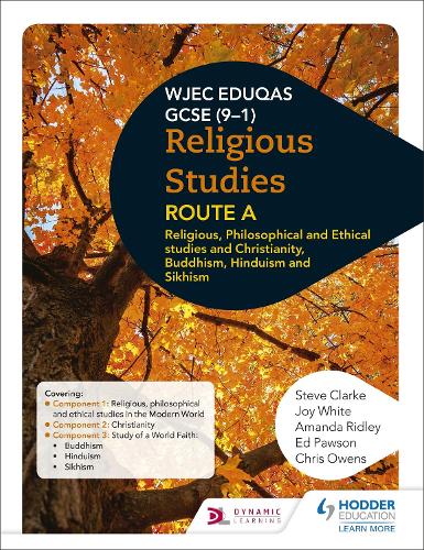 Бумажная книга «Eduqas GCSE (9-1) Religious Studies Route A: Religious, Philosophical and Ethical studies and Christianity, Buddhism, Hinduism and Sikhism», автор Джой Уайт - фото №1
