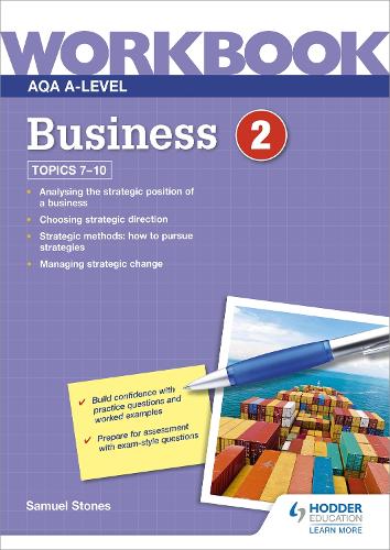 Паперова книга «AQA A-Level Business Workbook 2», автор Семюель Стоунз - фото №1