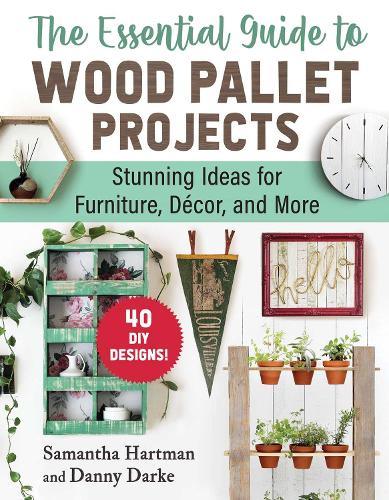 Бумажная книга «The Essential Guide to Wood Pallet Projects: 40 DIY Designs—Stunning Ideas for Furniture, Decor, and More», авторов Дэнни Дарк, Саманта Хартман - фото №1