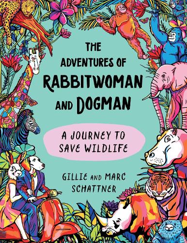 Бумажная книга «The Adventures of Rabbitwoman and Dogman: A Journey to Save Wildlife», авторов Джилли Шаттнер, Марк Шаттнер - фото №1
