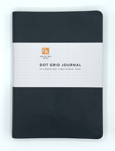 [object Object] «Dot Grid Journal - Onyx», автор Книги по графическому искусству - фото №1