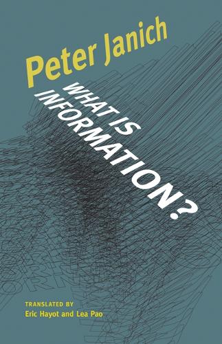 Паперова книга «What Is Information?», автор Пітер Яніч - фото №1