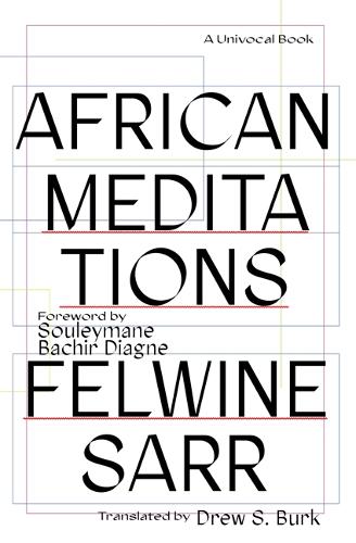 Бумажная книга «African Meditations», автор Фельвайн Сарр - фото №1