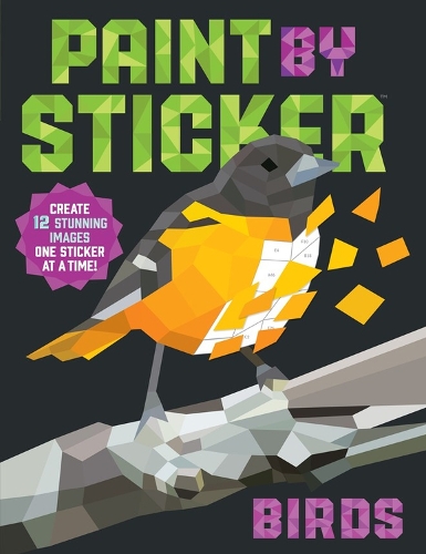 Бумажная книга «Paint by Sticker: Birds: Create 12 Stunning Images One Sticker at a Time!», автор Воркмэн Паблишинг - фото №1