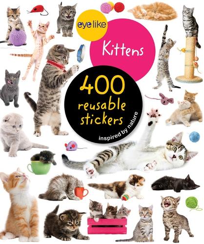 Бумажная книга «Eyelike Stickers: Kittens», автор Воркмэн Паблишинг - фото №1