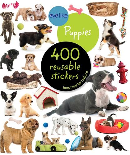 Бумажная книга «Eyelike Stickers: Puppies», автор Воркмэн Паблишинг - фото №1